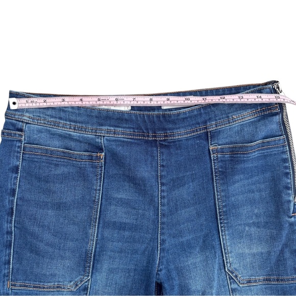 Anthropologie Pilcro And The Letterpress Jeans High Rise Crop Flare 30 - Picture 12 of 16